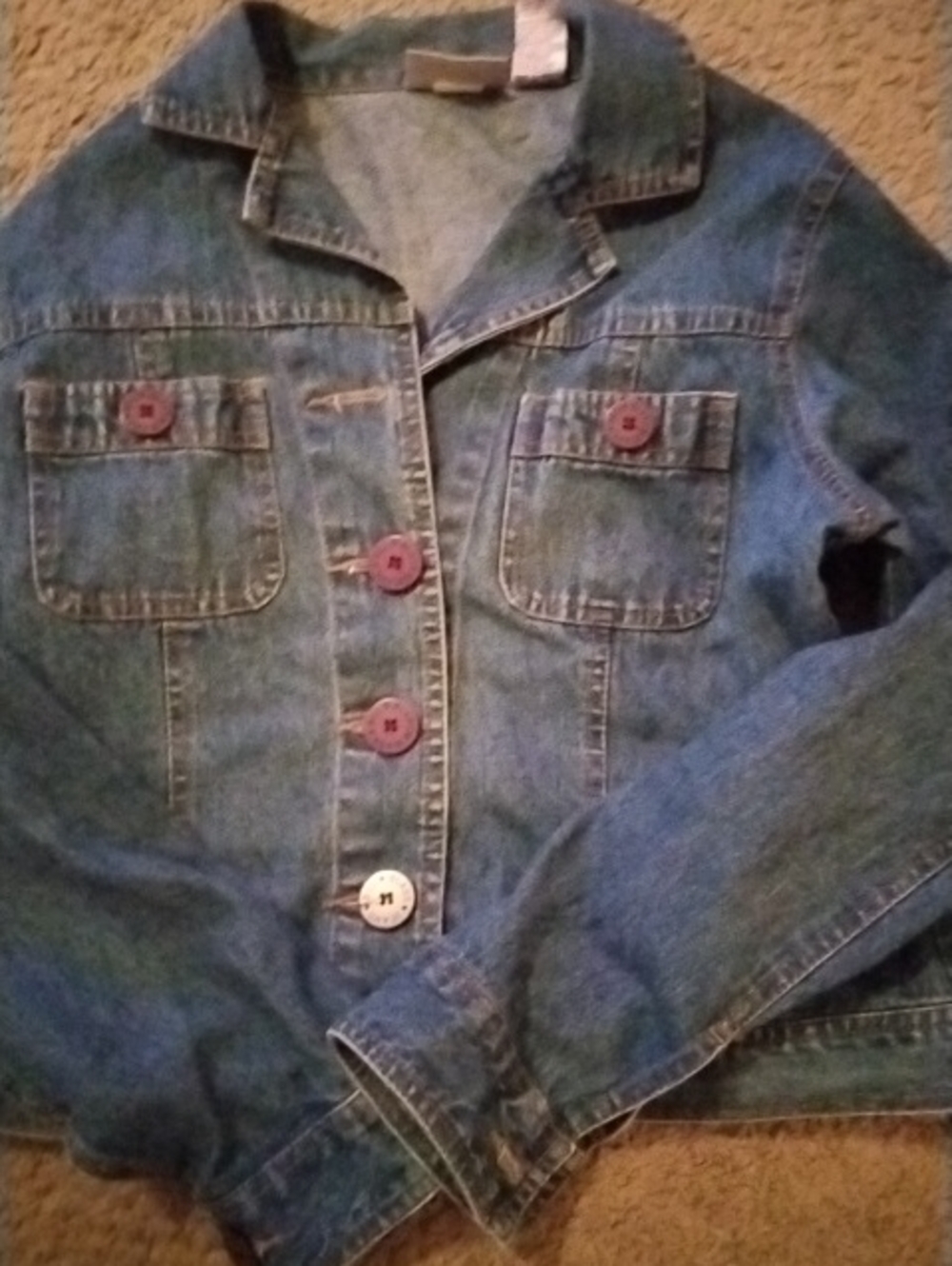 Billblass Jeanswear Women's Blue Jeans Jacket - Classic Denim Medium